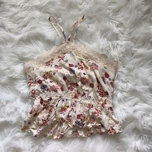 Kendall & Kylie floral blouse